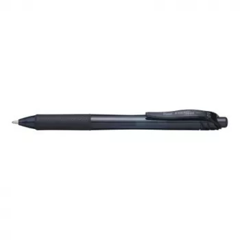 Clip-on einziehbarer Kugelschreiber Pentel Energel X 1.0 Schwarz