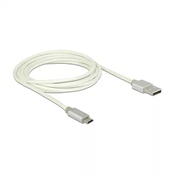 USB-Kabel DeLOCK 2m USB2.0-A/USB2.0 Micro-B