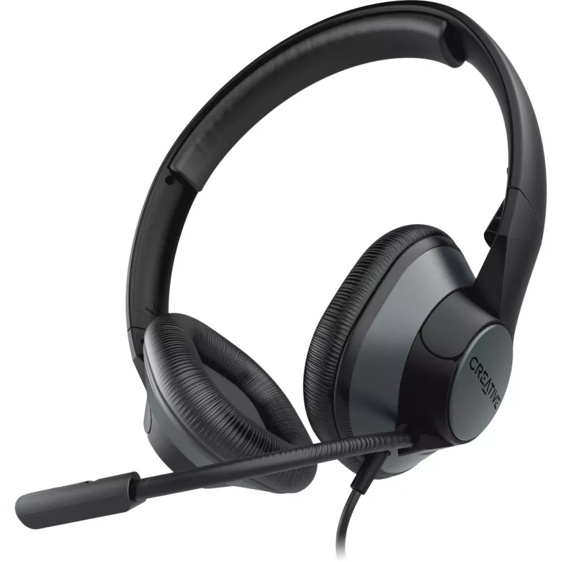 Creative 51EF0960AA000 HS-720 V2 On-Ear Headset Schwarz Silber