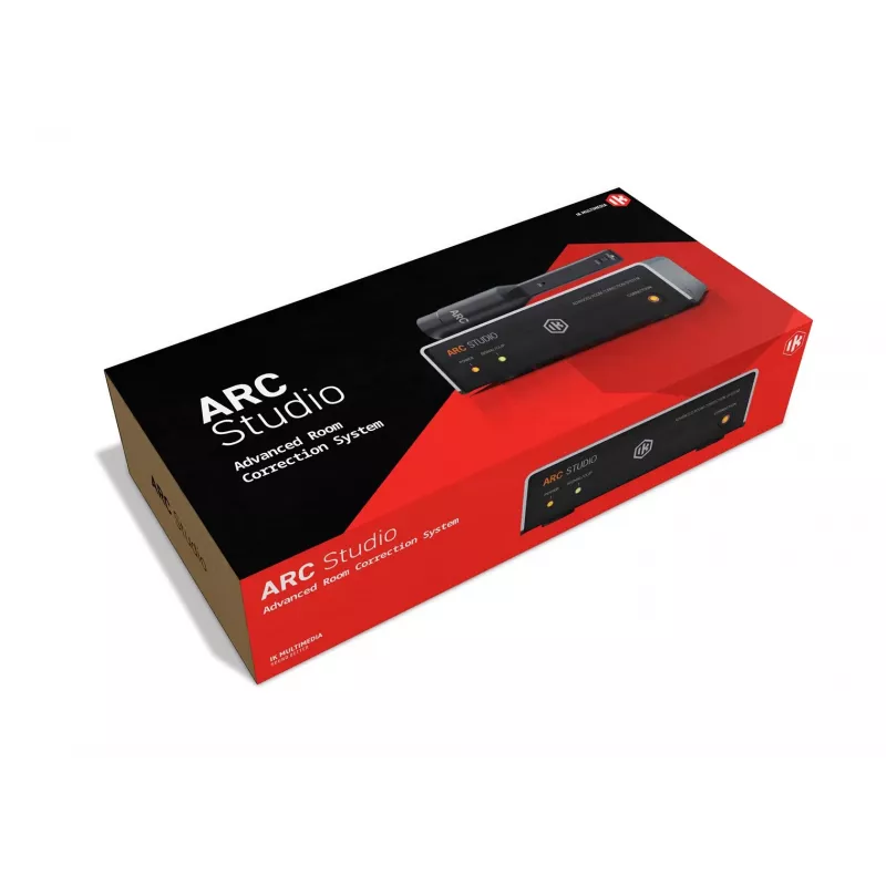 Lautsprecher ik multimedia ARC Studio IP-ARC-STUDIO-IN 50W, 50 Ω Ausgang, 24-Bit/96 kHz, schwarz, 465 g