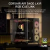 Corsair AIR 5400 LX-R RGB iCUE LINK Midi Tower Schwarz