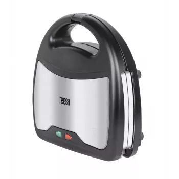Sandwich Maker Teesa TSA3221 800 W Schwarz Edelstahl