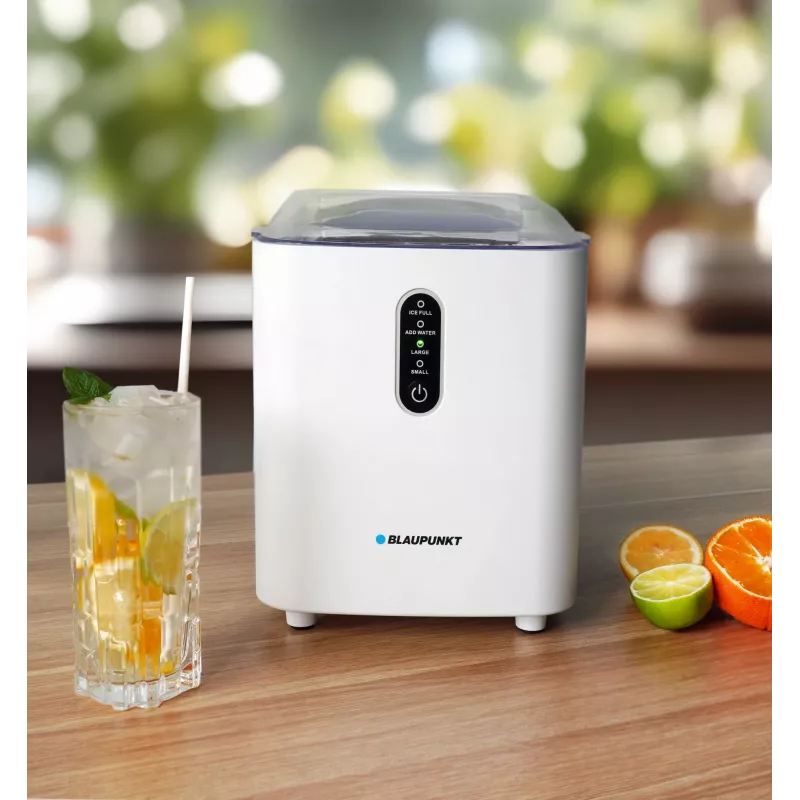 Eiswürfelbereiter BLAUPUNKT IMB201 kompaktes Design schnelle Eisproduktion