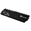 RAM-Kühler Jonsbo NC-1 RGB Schwarz – aktiver Speicherkühlkörper mit RGB-Beleuchtung, Low-Profile-Design