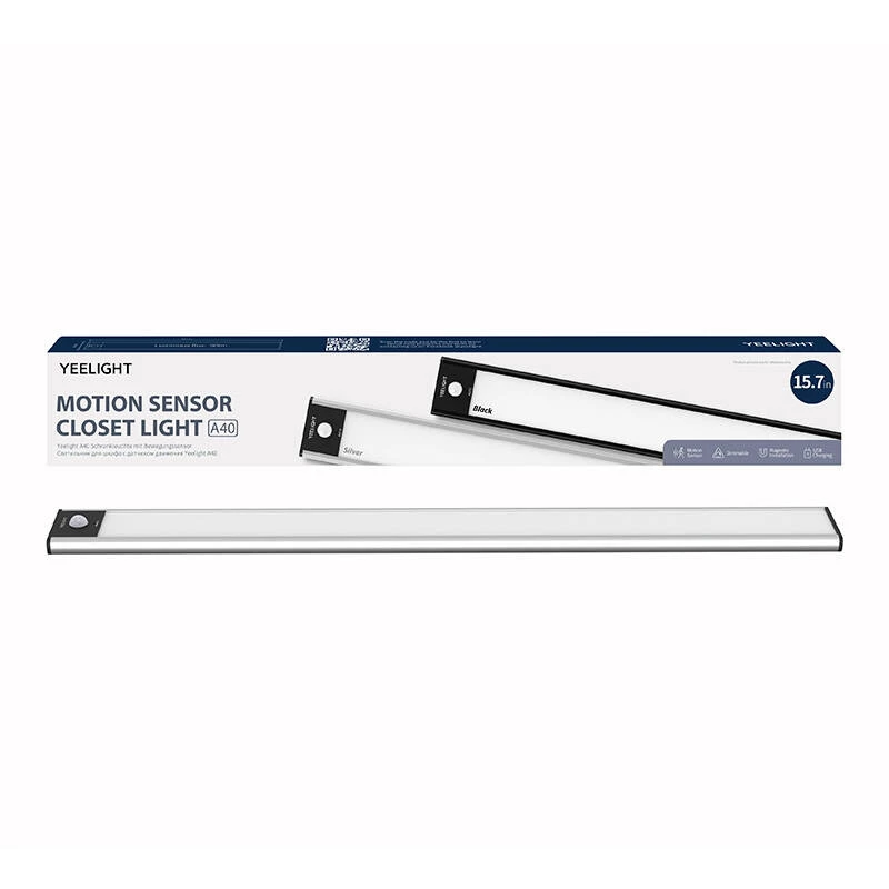 Yeelight Closet Light YLCG004 LED-Bewegungsmelder-Schranklicht 40 cm 2700K (silber)