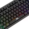 Kabelgebundene Baracuda Krill Schwarz Tastatur KRILL-B — kompaktes Layout, US-Layout