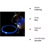 LED-Halsband KABB Blau für Hunde und Katzen – wiederaufladbar, verstellbares Sicherheitshalsband mit Beleuchtung