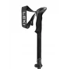 Trekkingstöcke Leki Sherpa FX verstellbar 120–140 cm, schwarz