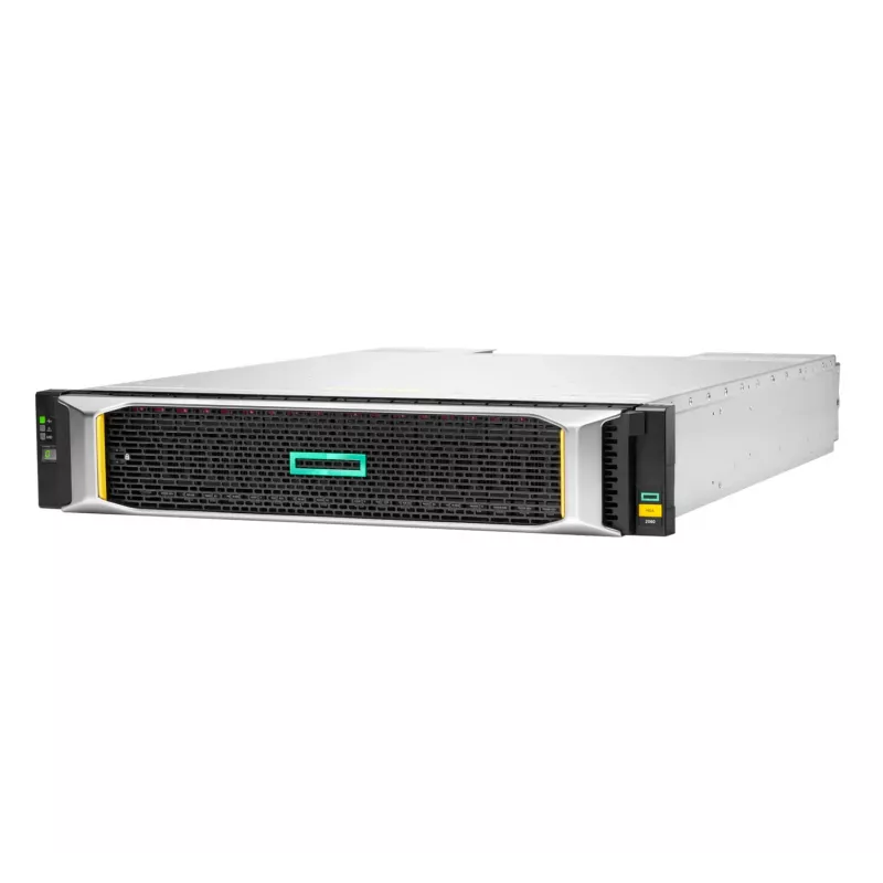 HPE MSA 2060 Disk-Array 0 TB Rack 2U Silber Schwarz HDD SSD