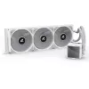 All-in-One CPU-Flüssigkeitskühler Sharkoon S100 ARGB weiß – 360-mm-Radiator, Infinity-Mirror-Effekt