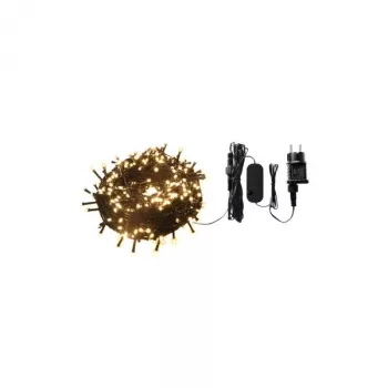 WOOX R5170 smarte Weihnachtsbeleuchtung Wi-Fi 40 Meter, 400 LEDs, 230 Lumen, Warmweiß mit Dimm- und Soundfunktion