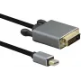 Mini DisplayPort auf DVI Kabel helos 288475 — 1,0 m, schwarz