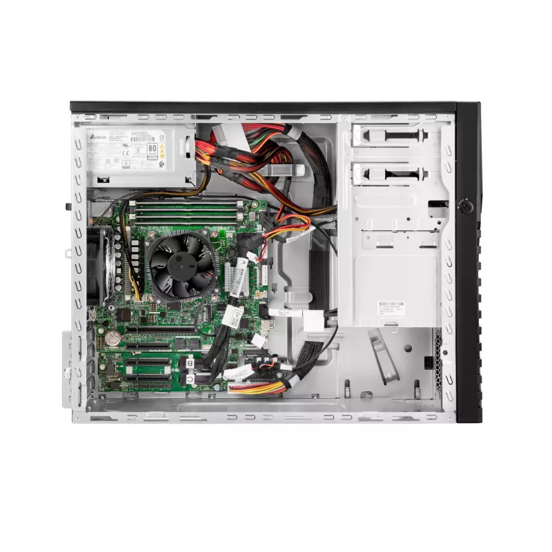 HPE ProLiant ML30 Gen11 6325P 3,5GHz 4c 1P 1x32GB-U 8SFF 2x480GB SSD 1x1000W PS EU Server
