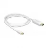 Videokabel-Adapter DeLOCK 83707 Mini DisplayPort auf HDMI 2m Weiß