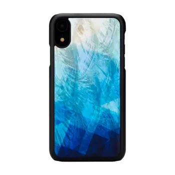 iKins Handyhülle für iPhone XR – blau see außen, schwarz innen
