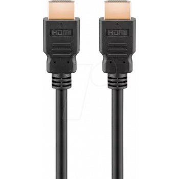 Goobay 41081 HDMI-Kabel 0,5 m HDMI Typ A (Standard) 2 x HDMI Typ A (Standard) Schwarz (41081)