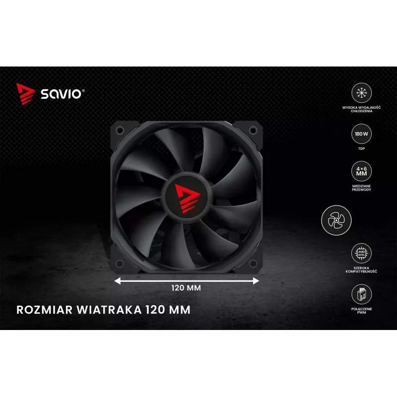 SAVIO VORTEX X2 CPU-Kühler