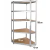 Metall-Eckregal G9040 40 cm