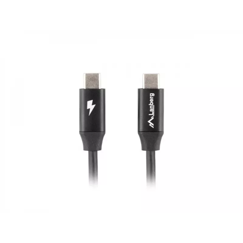 Kabel USB-C M/M 2.0 CA-CMCM-40CU-0005-Schwarz 0,5m