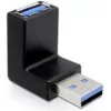USB 3.0 M/F-Adapter DeLOCK 65340 Schwarz