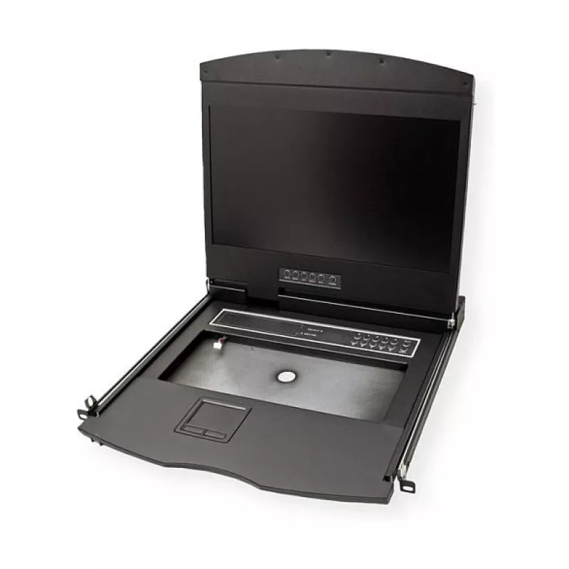 VALUE 19 Zoll LCD-KVM-Konsole. 19 Zoll. VGA. USB+PS/2. UK
