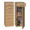 Topeshop NEL V DS ARTISAN Badezimmerschrank Eiche