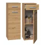 Topeshop NEL V DS ARTISAN Badezimmerschrank Eiche