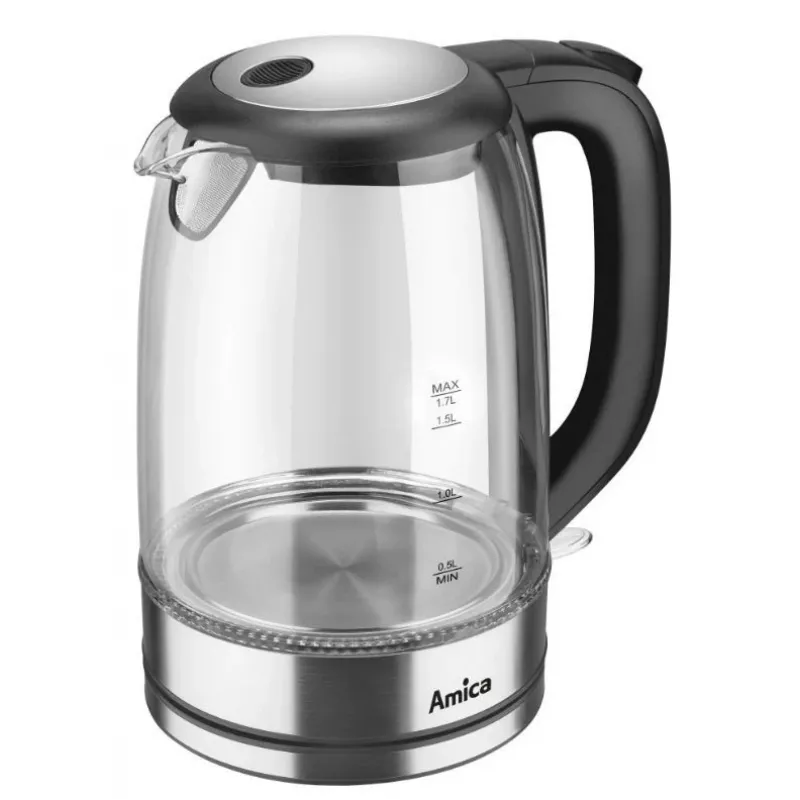 Wasserkocher Amica 1.7L 2200W Silber