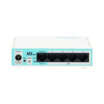 Mikrotik hEX lite kabelgebundener Router Weiß