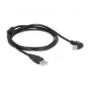 USB-Kabel DeLOCK 1,5m USB 2.0-A USB 2.0-B Schwarz