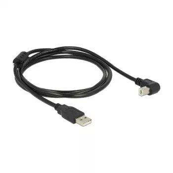 USB-Kabel DeLOCK 1,5m USB 2.0-A USB 2.0-B Schwarz