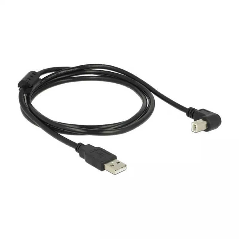 USB-Kabel DeLOCK 1,5m USB 2.0-A USB 2.0-B Schwarz
