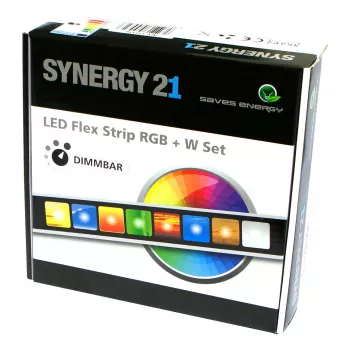 Synergy 21 LED Flex Strip 5050 - 30 RGB-W DC12V komplettes Set V2
