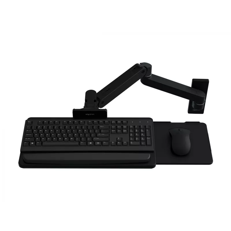 Tastaturklemme Ergotron LX Pro Wall Tastatur Arm schwarz Aluminium