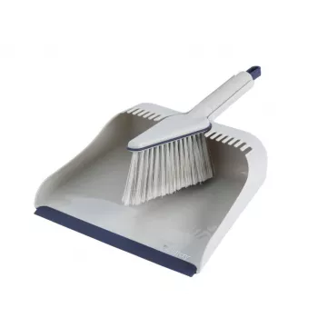 Kehrgarnitur Beldray LA032760PEU7 Deep Clean Design, kompakte Handkehrgarnitur mit abgewinkelten Borsten und passender Kehrschaufel