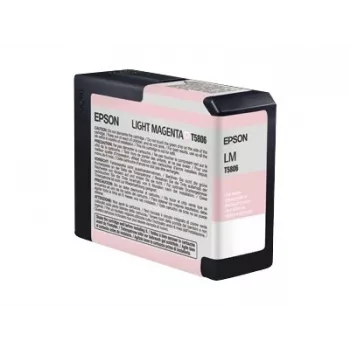 Epson Singlepack HellMagenta T580600, HellMagenta, Pigmenttinte, 80 ml, 1 Stück