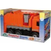 Spielzeug-Müllwagen Lena Mercedes ZL-02026, 70 cm Länge, mechanisches Spielzeugfahrzeug