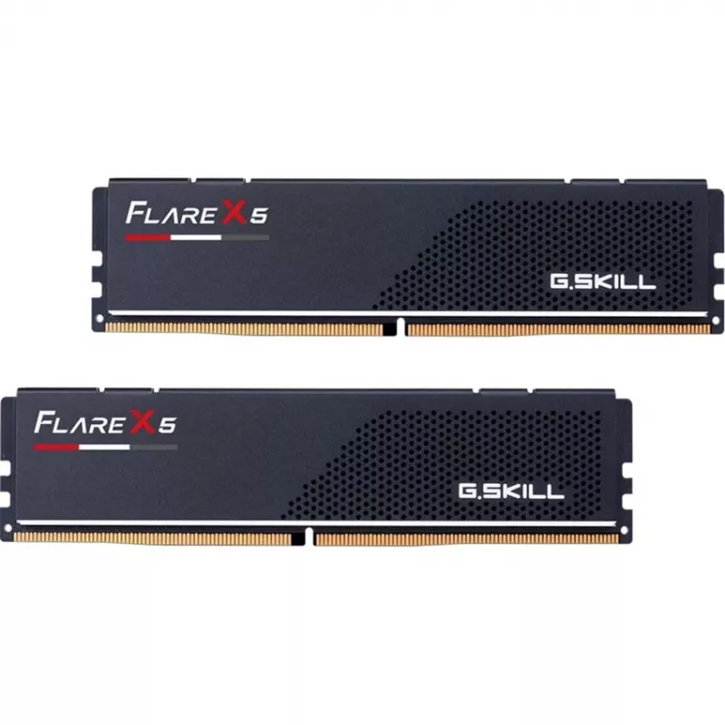 G.Skill Flare X5 F5-5200J4040A32GX2-FX5, 64 GB, 2 x 32 GB, DDR5, 288-pin DIMM - G.Skill Flare X5 F5-5200J4040A32GX2-FX5. Komponente für: PC