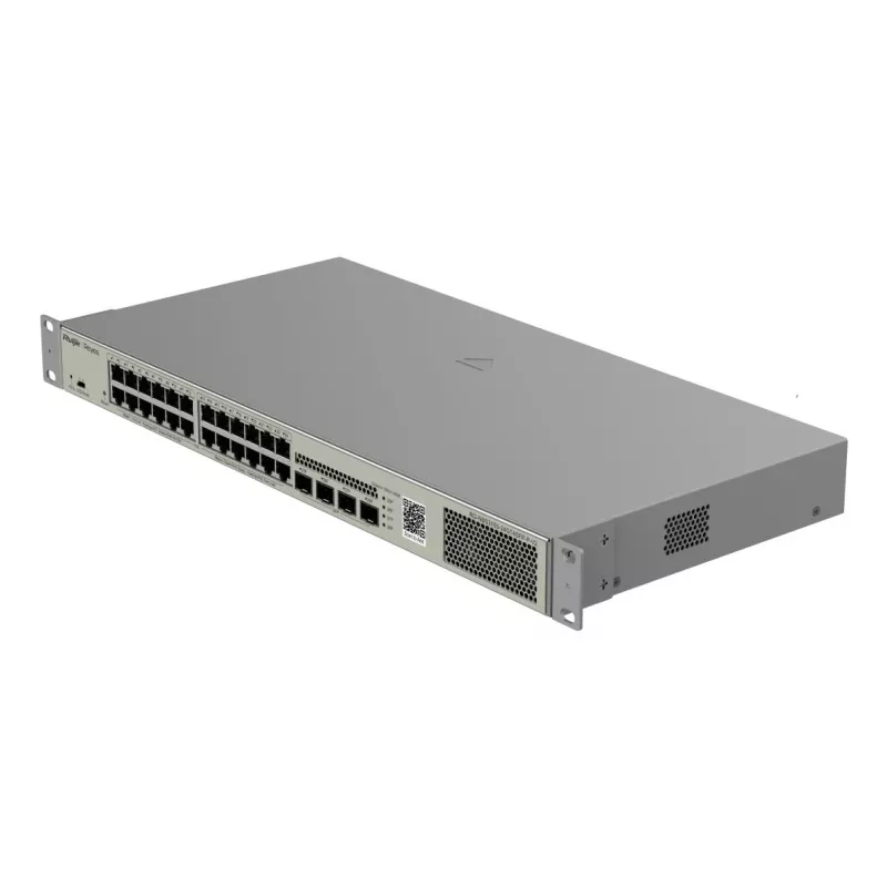 Ruijie Networks RG-NBS3100-24GT4SFP-P-V2 Netzwerk-Switch Managed L2 Gigabit Ethernet (10/100/1000) Power over Ethernet (PoE) Metallisch