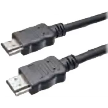 HDMI-Kabel 3 m Bachmann HDMI Typ A auf Typ A Stecker–Stecker, Schwarz