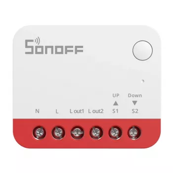 Smart-Schalter Sonoff MINI-ZBRBS ZigBee-kompatibel Mini-Größe für Unterputzinstallation, flaches Relais