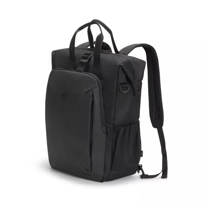 DICOTA Eco Rucksack Dual GO 39,6 cm (15,6 Zoll) Schwarz Tragegriff Schultergurt