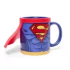 Thumbs Up Superman Mug with Cape, Einzelbild, 0,25 l, Blau, Rot, Keramik, Silikon, Universal, 1 Stück(e)