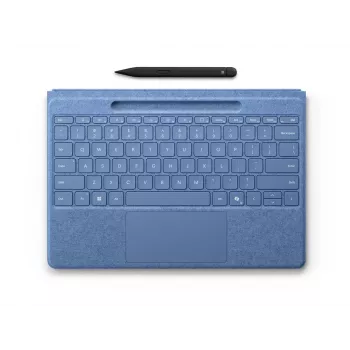 Tastatur für Microsoft Surface 8YU-00027 — QWERTZ deutsches Layout, Bluetooth, Touchpad, Blau