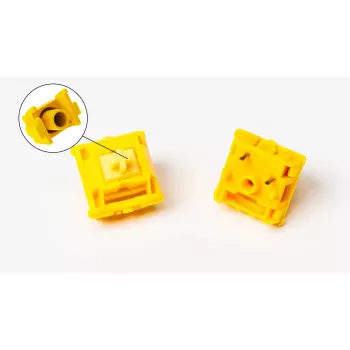 Mechanischer Tastenschalter-Set Keychron Gateron Cap V2 Goldgelb G32 — 110 Schalter