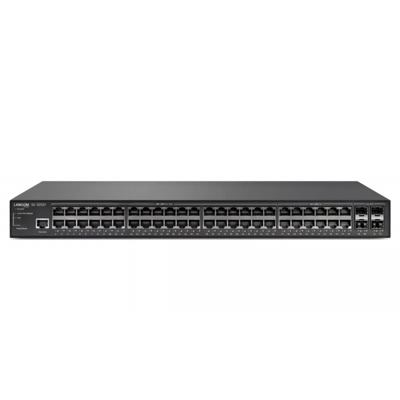 LANCOM GS-3252P Managed L3 Gigabit Ethernet (10/100/1000) Power over Ethernet (PoE) 1U Schwarz