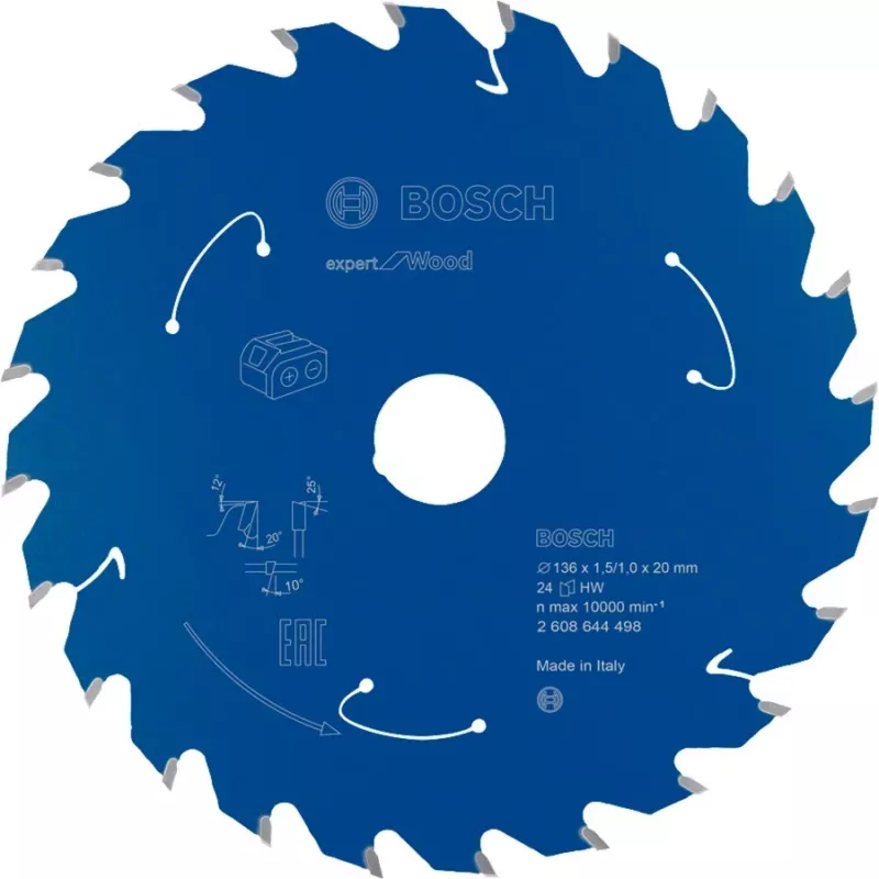 Bosch 2 608 644 498 Kreissägeblatt 13,6 cm 1 Stück