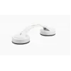 Saugnapfhalter Qmed DRQM6D0AAXXXP — Wandhalterung aus Technopolymer, 20 cm Tiefe, max. Belastung 30 kg, weiß, 65×53 mm