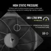 Lüfter Corsair iCUE LINK RX140 14 cm Schwarz 300-1700 U/min
