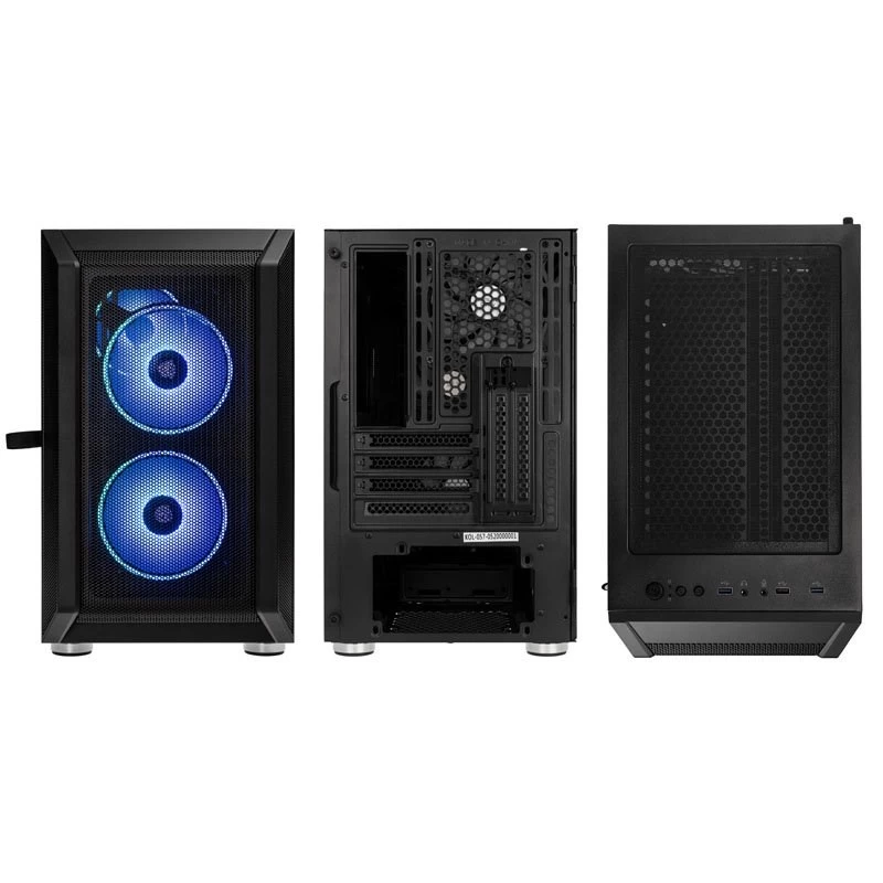 Kolink Citadel Mesh RGB Micro-ATX-Gehäuse – Schwarz